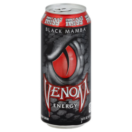 Venom Energy Drink, Black Mamba