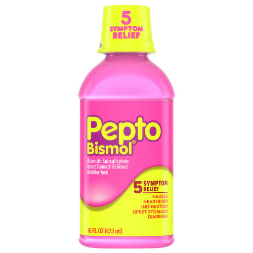 Pepto Bismol Upset Stomach Reliever/Antidiarrheal