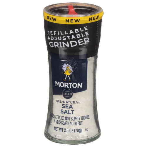 Morton Salt Sea Salt, Natural All-Purpose, 26 Ounce 