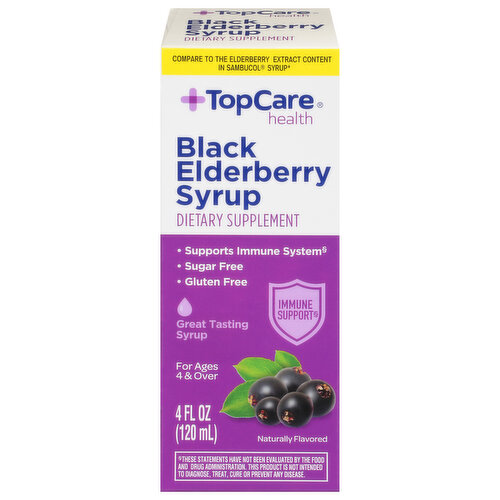 TopCare Black Elderberry Syrup