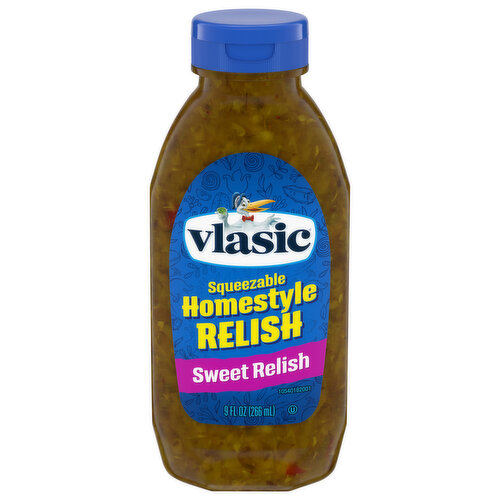 Vlasic Sweet Relish, Squeezable, Homestyle