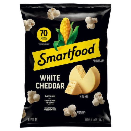 Smartfood Popcorn, White Cheddar