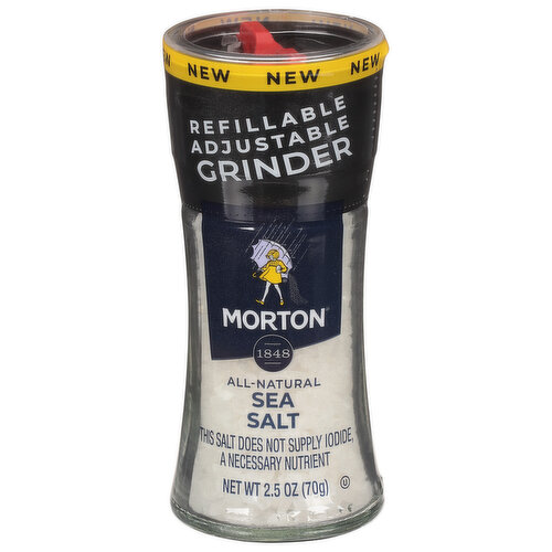 Morton Sea Salt, Grinder