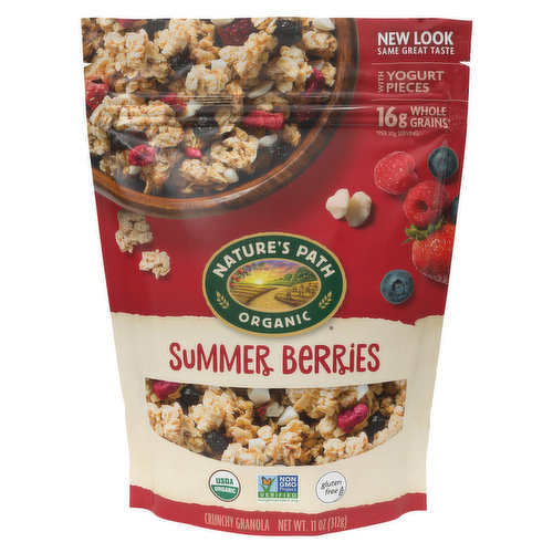 Nature's Path Organic Granola, Summer Berries, Crunchy