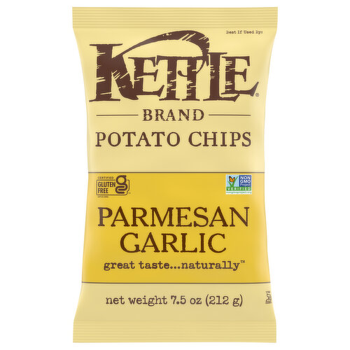 Kettle Potato Chips, Parmesan Garlic