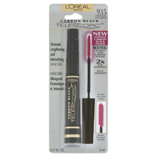 L'Oreal Mascara, Length, Carbon Black 935