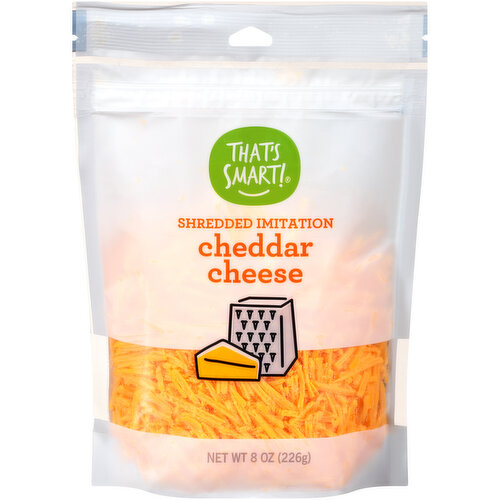 That's Smart! Cheddar Shredded Imitation Cheese