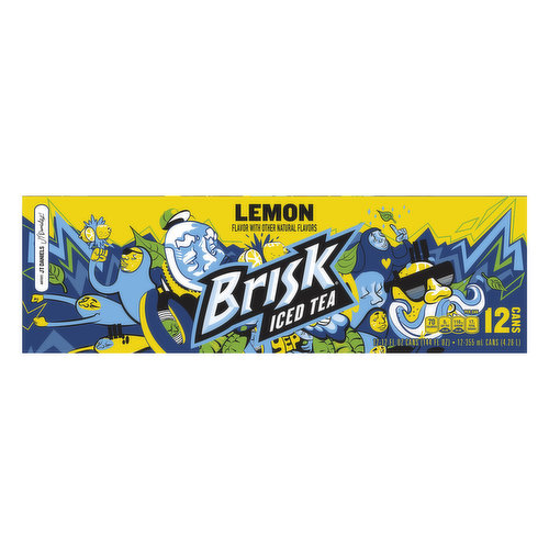 Brisk Iced Tea, Lemon