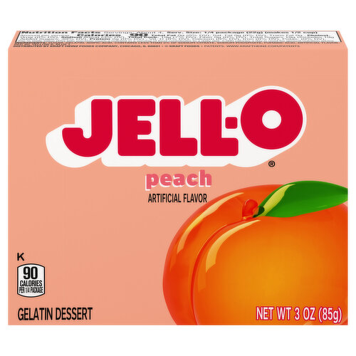 JELL-O Peach Instant Gelatin Mix