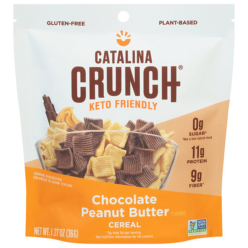 Catalina Crunch Cereal, Keto Friendly, Chocolate Peanut Butter