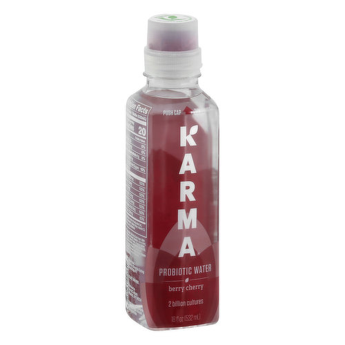 Karma Probiotic Water, Berry Cherry