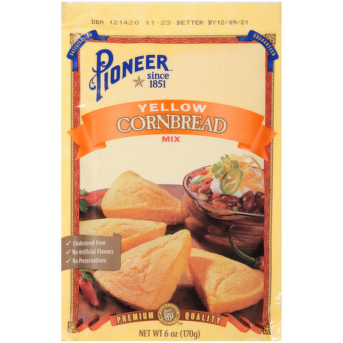 Pioneer Yellow Cornbread Mix