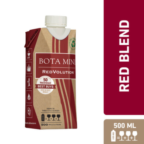 Bota Mini Red Wine Blend, RedVolution