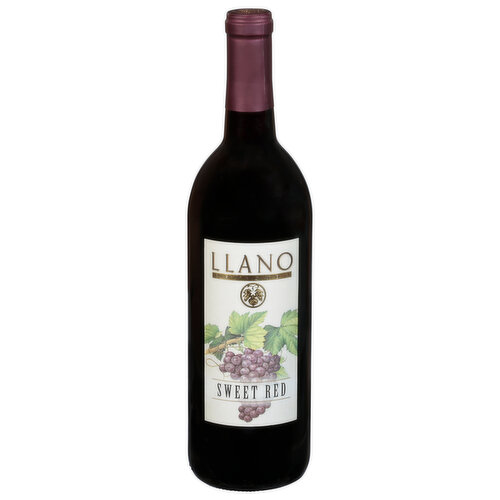 Llano Estacado wines have won national and international acclaim and have become the Fide of Texas. Taste for yourself. The premium wine with the accent of Texas. Llano Sweet Red is medium sweet with s smooth finish and aromas of blackberries and cherries. We recommend this unique wine be served slightly chilled or at room temperature with spicy Texas foods. Southwest cuisine and oriental dishes. Jason Centanni, Winemalker.