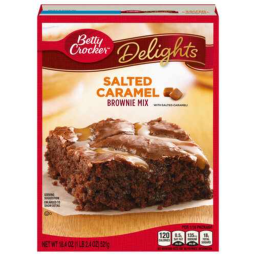 Betty Crocker Brownie Mix, Salted Caramel