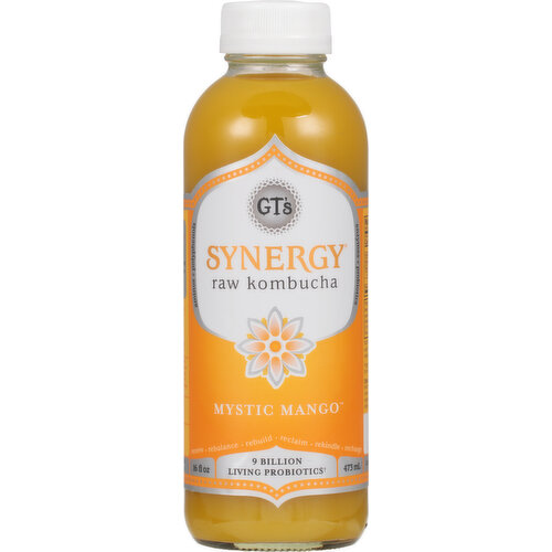 GT's Raw Kombucha, Mystic Mango