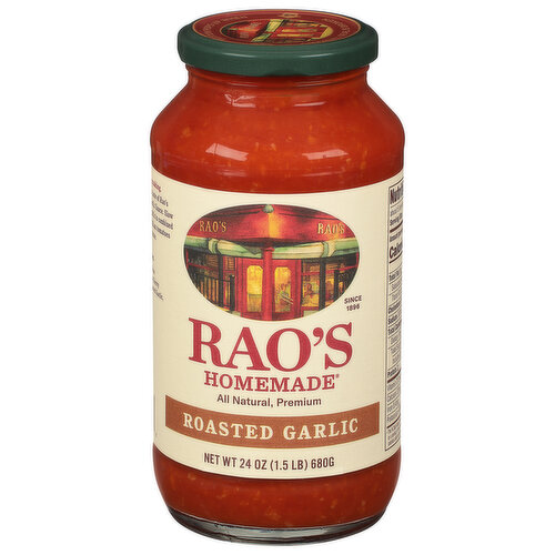 Rao's Sauce, Roasted Garlic