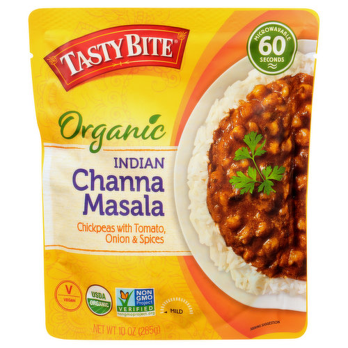 Tasty Bite Channa Masala, Organic, Indian, Mild