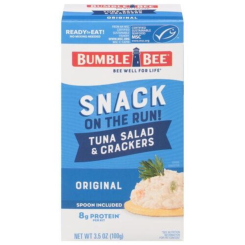 Bumble Bee Tuna Salad & Crackers, Original