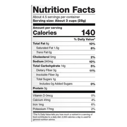 white cheddar cheese nutrition