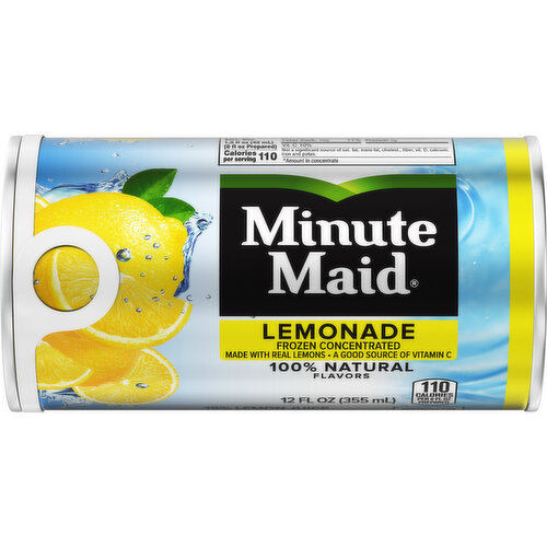 Minute Maid  Lemonade Can