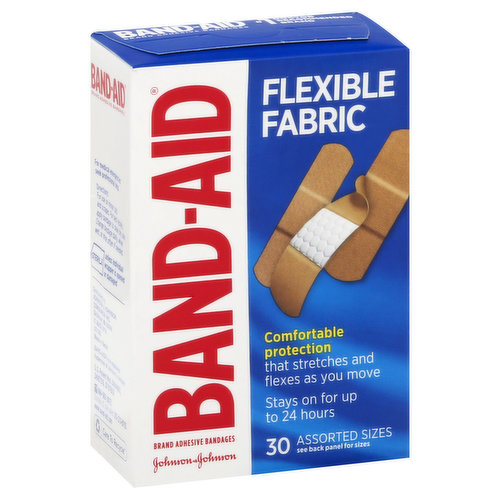  Band-Aid Brand Water Block Flex 100% Waterproof Adhesive  Bandages for Knuckles & Fingertips, FirstAid Wound Care of Minor Cuts,  Scrapes & Wounds, Ultra-Flexible Design, Assorted, 10 Count : Health &  Household