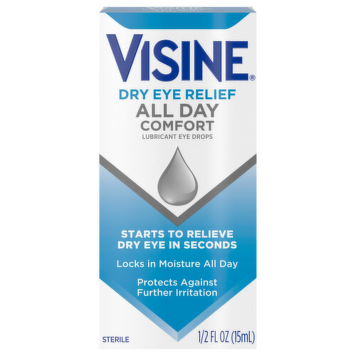 Visine Dry Eye Relief, All Day Comfort