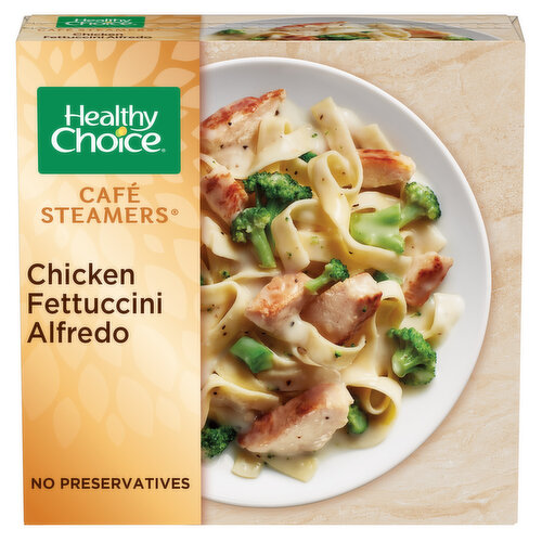 Healthy Choice Café Steamers Chicken Fettuccini Alfredo Frozen Meal