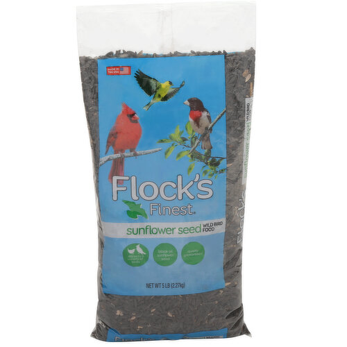 Flock's Finest Sunflower Seed Wild Bird Food