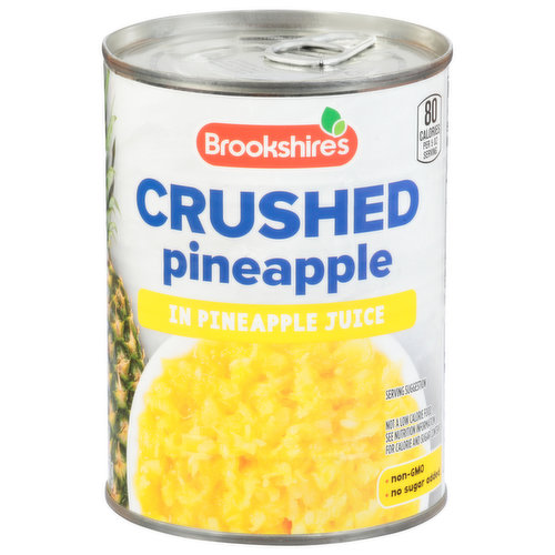 Brookshire's Pineapple, Crushed, in Pineapple Juice