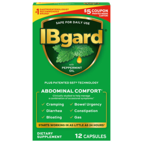 IBgard Abdominal Comfort, Capsules