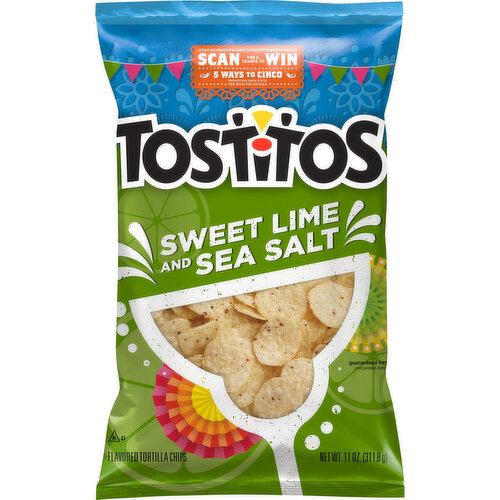 Tostitos Tortilla Chips, Sweet Lime and Sea Salt