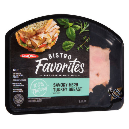 Land O'Frost Turkey Breast, Savory Herb