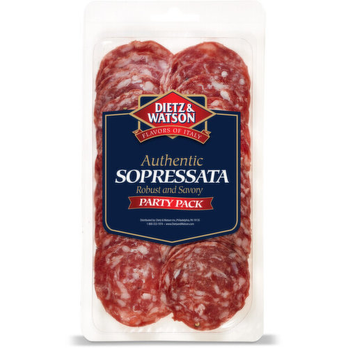 Dietz & Watson Authentic Sopressata Party Pack