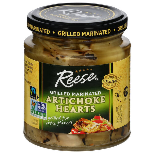 Reese Artichoke Hearts, Grilled Marinated