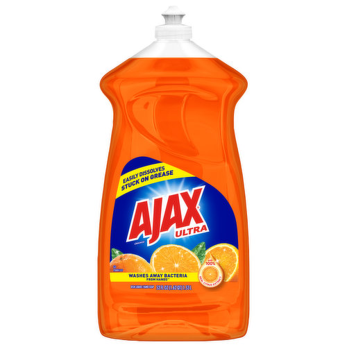 Ajax Dish Liquid/Hand Soap, Orange