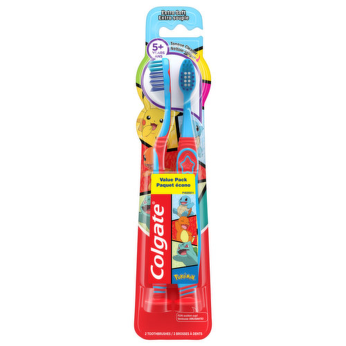 G-U-M Crayola Marker Toothbrush, Soft - 2 pack