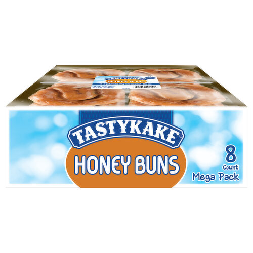 Tastykake Buns, Glazed Honey, Mega Pack