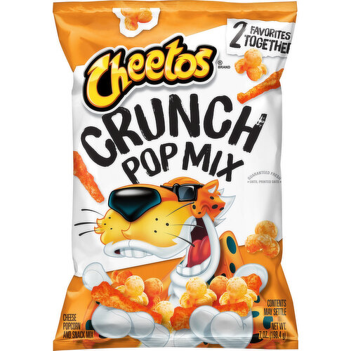 Cheetos Popcorn and Snack Mix, Cheese, Crunch Pop Mix