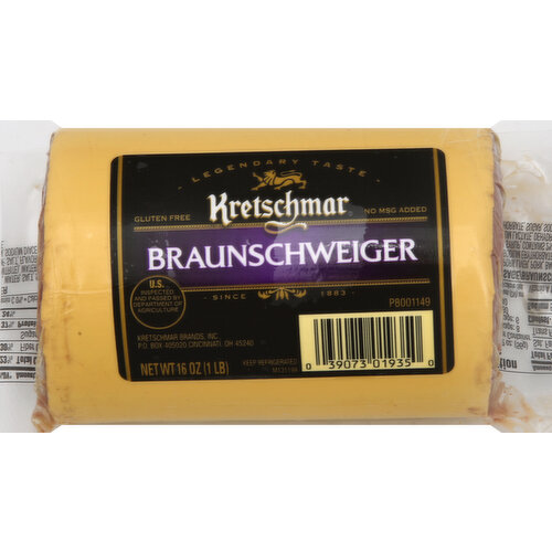 Kretschmar Braunschweiger, Liver Sausage