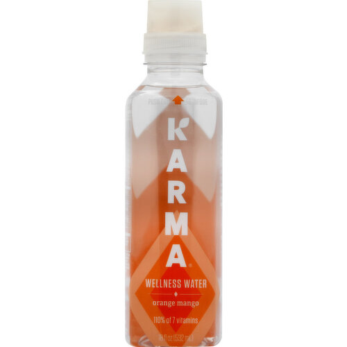 Karma Wellness Water, Orange Mango