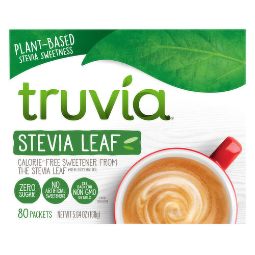 Truvia Sweetener, Calorie-Free, Stevia Leaf