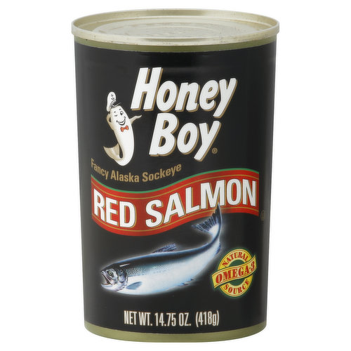 Honey Boy Red Salmon, Fancy Alaska Sockeye