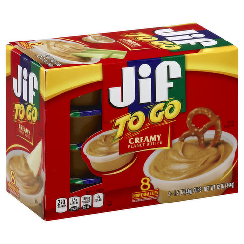 Jif Peanut Butter, Creamy - Super 1 Foods