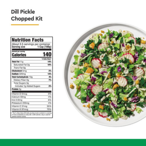 Chopped Dill Pickle Salad