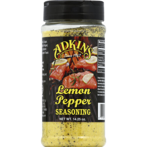 Adkins Seasoning, Lemon Pepper