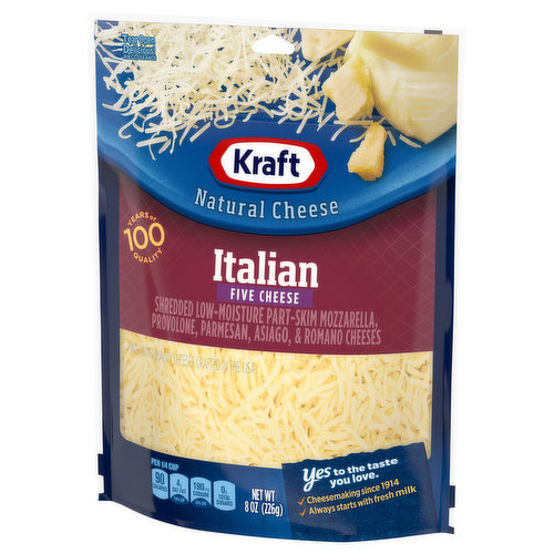 Kraft Shredded Mild Cheddar Cheese 8oz Bag