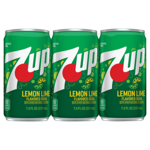 7-UP Soda, Lemon Lime Flavored