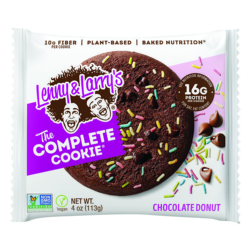 Lenny & Larrys The Complete Cookie, Chocolate Donut