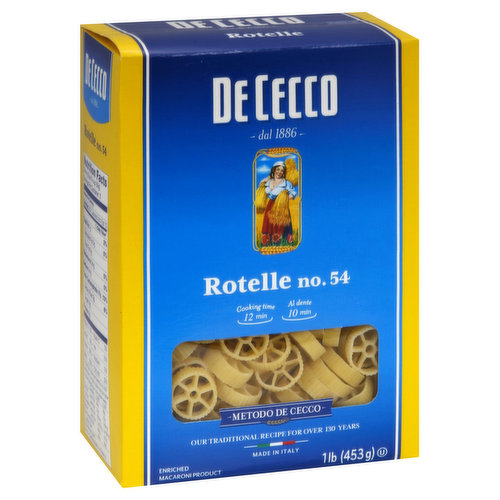 De Cecco Rotelle, No. 54